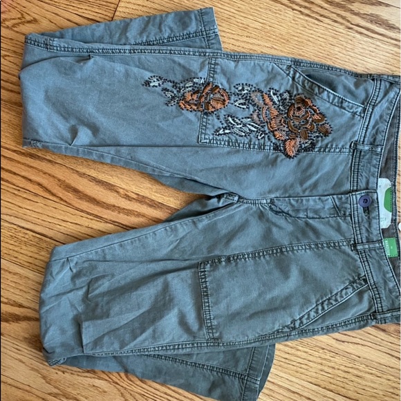 Anthropologie Pants & Jumpsuits Anthropologie The Wanderer Utility Cargo Pants Beaded